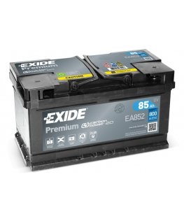 Exide EA852 automašīnas akumulators Noslēgts svina skābju (VRLA) 85 ampērstunda 12 V 800 A Auto