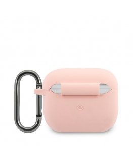 Lacoste šķidra silikona spīdīga drukāta logo vāciņš Apple AirPods 3