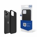 3MK Silicone Case mobiiltelefoni ümbris Must