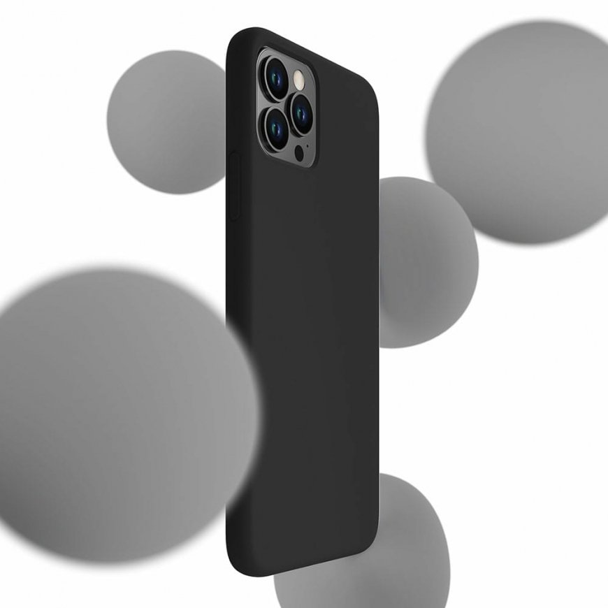 3MK Silicone Case mobiiltelefoni ümbris Must – 2