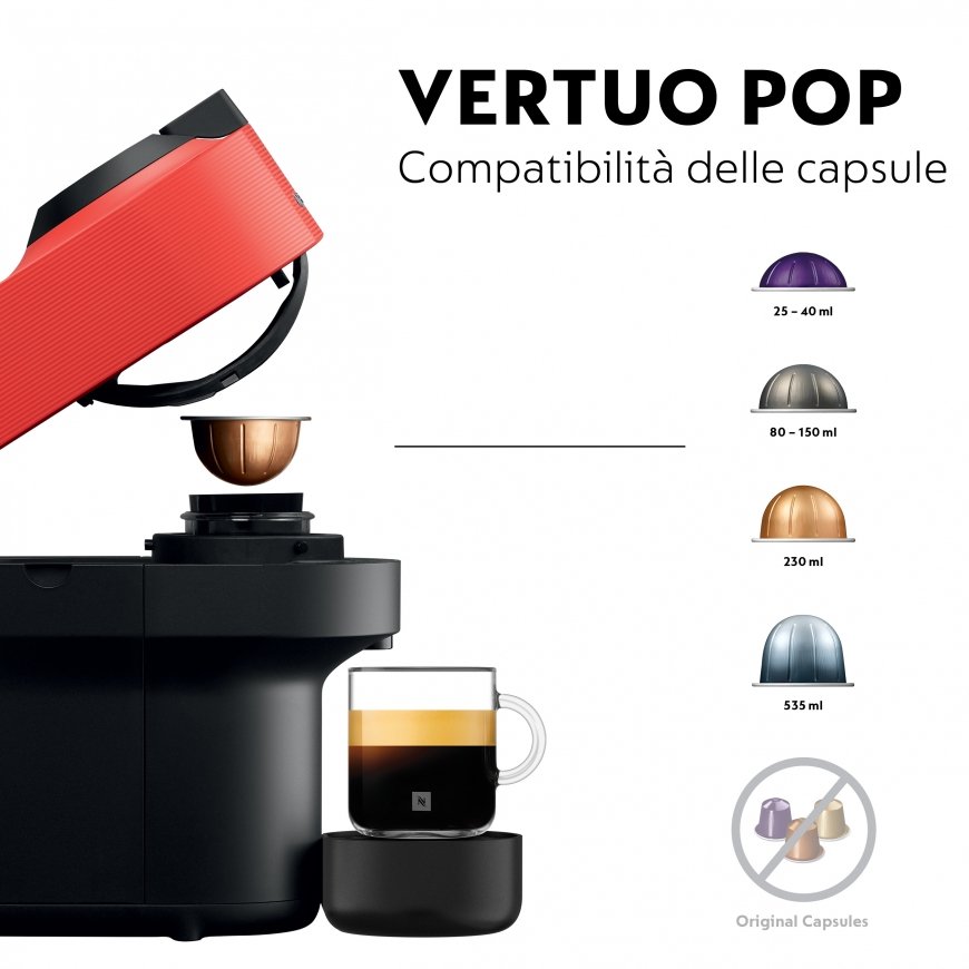Krups Vertuo Pop XN9205 Visiškai automatinis Kapsulinis kavos aparatas 0,56 L – 3