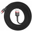 Baseus Cafule USB kabelis 2 m USB A USB C Juoda, Raudona Baseus Cafule USB kabelis 2 m USB A USB C Juoda, Raudona