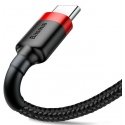 Baseus Cafule USB-kaabel 2 m USB A USB C Must, Punane Baseus Cafule USB-kaabel 2 m USB A USB C Must, Punane