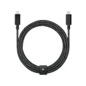 Native Union Belt USB kabelis USB 2.0 2,4 m USB C Juoda Native Union Belt USB kabelis USB 2.0 2,4 m USB C Juoda