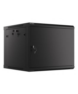 Lanberg WF01-6609-00B rack cabinet 9U Wall mounted rack Black