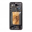 LCD displejs + skārienjūtīgā vienība + priekšējais vāks Xiaomi 15 5G melns LCD displejs + skārienjūtīgā vienība + priekšējais vāks Xiaomi 15 5G melns