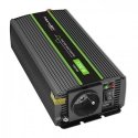 Qoltec Monolith virta-adapteri ja vaihtosuuntaaja Auto 1200 W musta Qoltec Monolith virta-adapteri ja vaihtosuuntaaja Auto 1200 W musta