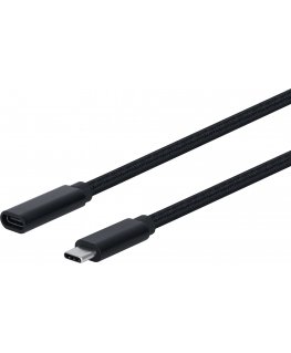 Fuj:tech USB-C - USB-C 3.2 -jatkokaapelis, 1 m