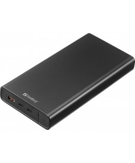 Sandberg 420-63 nešiojamasis įkroviklis Ličio-jonų (Li-Ion) 40000 mAh Juoda