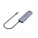 UNITEK H1112F interface hub USB 3.2 Gen 1 (3.1 Gen 1) Type-C 5000 Mbit/s Grey