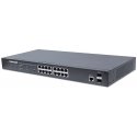 Intellinet 561198 сетевой коммутатор Управляемый L2+ Gigabit Ethernet (10/100/1000) Питание по Ether Intellinet 561198 сетевой коммутатор Управляемый L2+ Gigabit Ethernet (10/100/1000) Питание по Ether