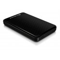 Transcend 2TB StoreJet 25A3 ārējais cietais disks 2.5" Micro-USB B 3.2 Gen 1 (3.1 Gen 1) Melns Transcend 2TB StoreJet 25A3 ārējais cietais disks 2.5" Micro-USB B 3.2 Gen 1 (3.1 Gen 1) Melns