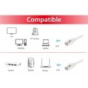 Equip Cat.6 S/FTP Patch Cable, 40m, White Equip Cat.6 S/FTP Patch Cable, 40m, White