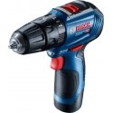 Bosch GSB 12V-30 1600 RPM Keyless 820 g Black, Blue, Red Bosch GSB 12V-30 1600 RPM Keyless 820 g Black, Blue, Red