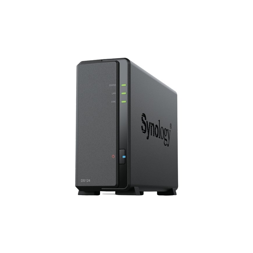Synology DiskStation DS124 datu uzglabāšanas serveris