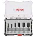 Bosch 2607017466 Frezos antgalių rinkinys 6 vnt Bosch 2607017466 Frezos antgalių rinkinys 6 vnt
