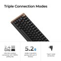 Keychron K4 HE SE traadita klaviatuur, lilla magnetlülitid, must Keychron K4 HE SE traadita klaviatuur, lilla magnetlülitid, must
