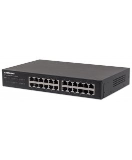 Intellinet 561273 tīkla pārslēgs Gigabit Ethernet (10/100/1000) Melns