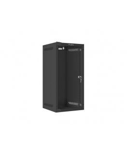 Lanberg WF10-2312-10B rack cabinet 12U Wall mounted rack Black