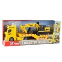 Lean Toys Sunkvežimis Traktorius Krovimo Ekskavatorius Judantys Šviesos Garso Geltona Lean Toys Sunkvežimis Traktorius Krovimo Ekskavatorius Judantys Šviesos Garso Geltona
