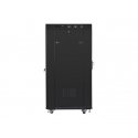 Lanberg FF01-8015-23BL телекоммуникационная стойка 15U Отдельностоящая стойка Черный