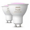 Philips Hue White and colour ambience GU10 Smart lighting spot 4.2 W Philips Hue White and colour ambience GU10 Smart lighting spot 4.2 W