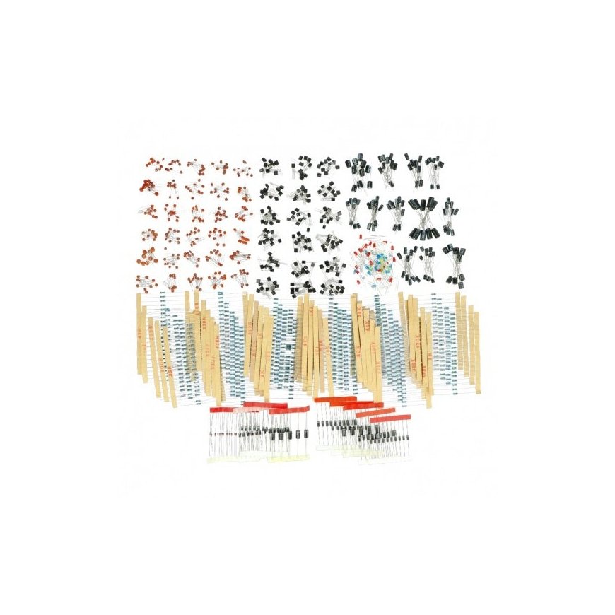 OEM Electronic Components Kit - 1370 elements – 2