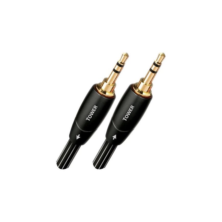 AudioQuest 1m Tower 3.5mm audio cable Black