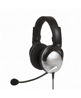 Koss SB45 Headset Wired Head-band Calls/Music Black, Silver