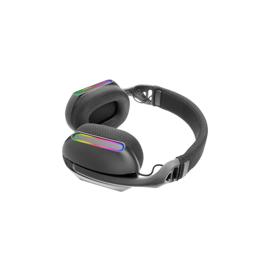 Mars Gaming MHW-PRO Austiņas Vadu & Bezvadu Speļu USB Veids-C Bluetooth Melns – 2