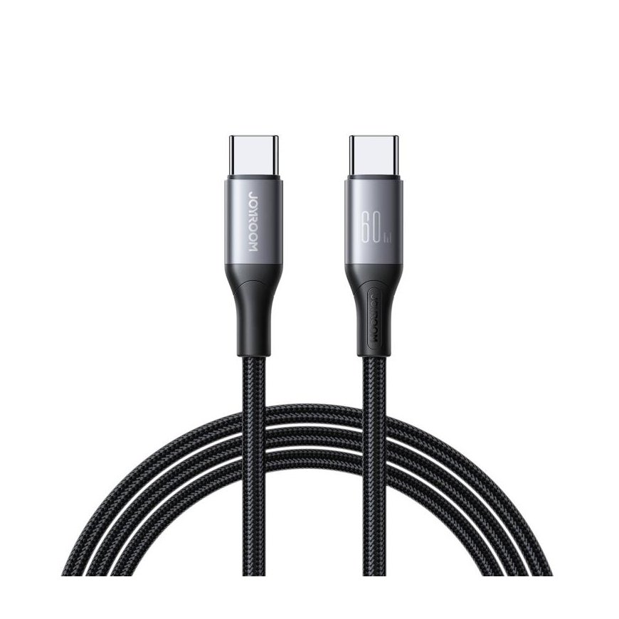 Joyroom S-A28 Flash Series 60W USB-C - USB-C cable 1m - black