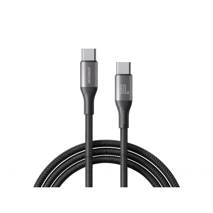 Joyroom S-A28 Flash Series 60W USB-C - USB-C cable 1m - black – 2