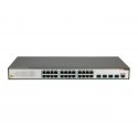FiberHome S4820-28T-X-AC сетевой коммутатор Управляемый L2/L3 Gigabit Ethernet (10/100/1000) 1U Черн FiberHome S4820-28T-X-AC сетевой коммутатор Управляемый L2/L3 Gigabit Ethernet (10/100/1000) 1U Черн