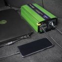 Qoltec Monolith power adapter/inverter Auto 600 W Green Qoltec Monolith power adapter/inverter Auto 600 W Green