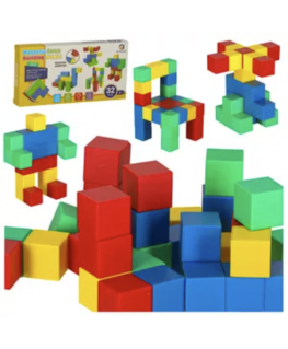 RoGer Educational Magnetic Cubes 32 pcs.