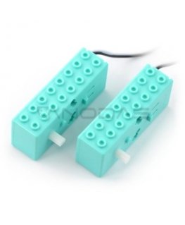 Oem Variklis su 1:48 pavara 6V 280RPM - blokas LEGO - 2 vnt