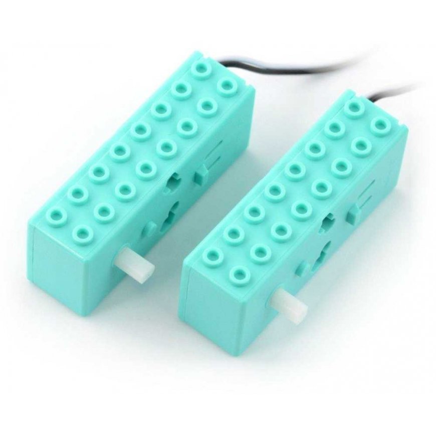 Двигатель Oem с передаточным числом 1:48 6V 280RPM - блок LEGO - 2 шт – 2