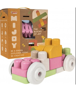 RoGer BIO Construction blocks for babies 43 pcs.
