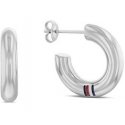 Современные стальные кольца с сердечками Tommy Hilfiger 2780882 Современные стальные кольца с сердечками Tommy Hilfiger 2780882