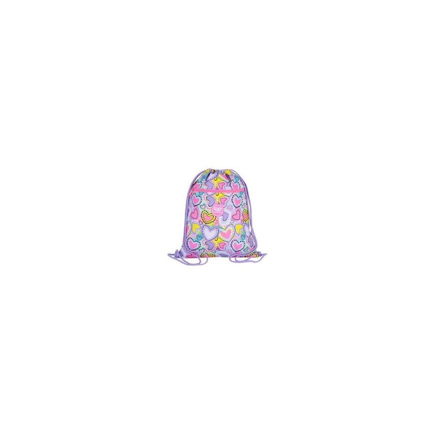 Maišelis sportimiseks PASTEL HEARTS, CoolPack, 425x325mm – 2