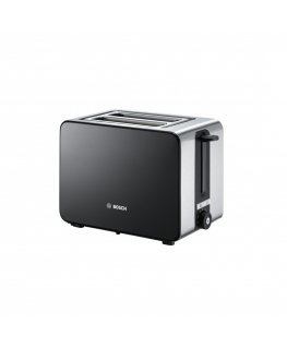 Bosch TAT7203 tosteris 2 šķēle (-s) 1050 W Melns, Nerūsējošs tērauds