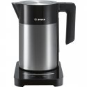 Bosch TWK7203 elektrinis virdulys 1,7 L 1850 W Juoda, Nerūdijančiojo plieno