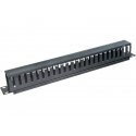 Alantec PK008 cable organizer Wall Cable box Black Alantec PK008 cable organizer Wall Cable box Black