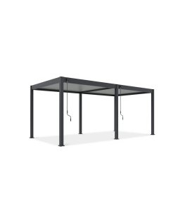 Прямоугольная миска для еды M 1,2L Con.Tengo 15,5x10x11,9см серо-коричневая