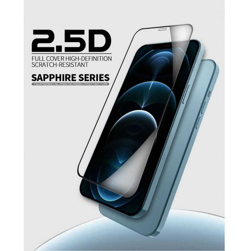 Grūdintas stiklas 5D Mr. Monkey Glass - Apple iPhone 17 Pro juodas (stiprus matinis) – 2