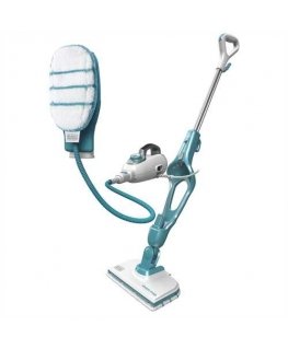 Black & Decker 9IN1 Steam-mop Höyrymoppi 0,5 L 1300 W Turkoosi, Valkoinen