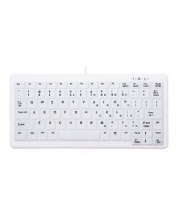 CHERRY AK-C4110 näppäimistö Lääketieteellinen USB QWERTY Englanti (US) Valkoinen