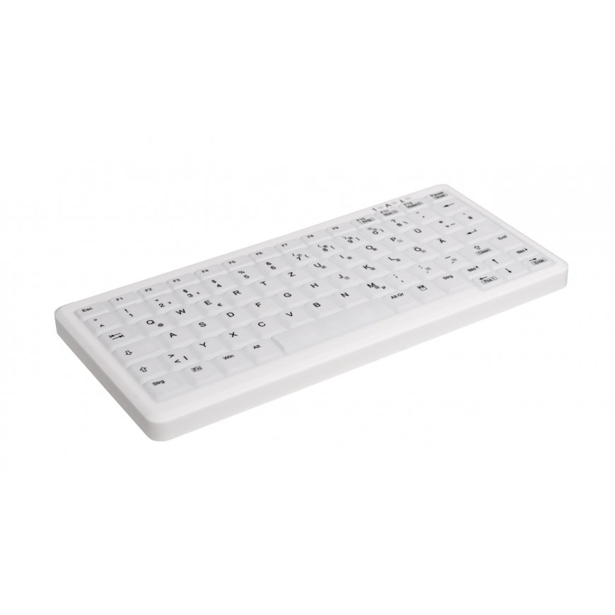 CHERRY AK-C4110 klaviatūra Medicininis USB QWERTY Anglų (JAV) Balta – 2
