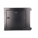 Extralink Шкаф телекоммуникационный 6U 600x450 Черный настенный монтаж Extralink Шкаф телекоммуникационный 6U 600x450 Черный настенный монтаж