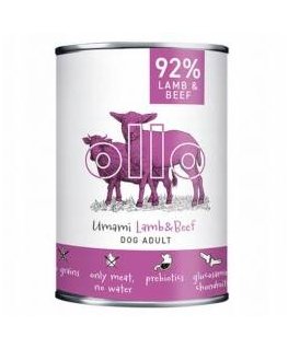 OLLO Umami Lamb and Beef – wet dog food – 400 g